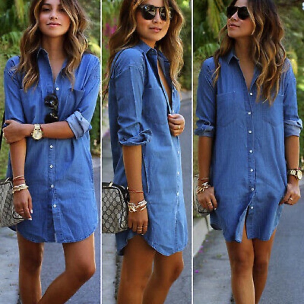 Charlie Paige button up Grey dress
